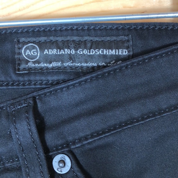 Adriano Goldschmied The Stilt Black Cigarette Jeans 26R - Picture 4 of 7